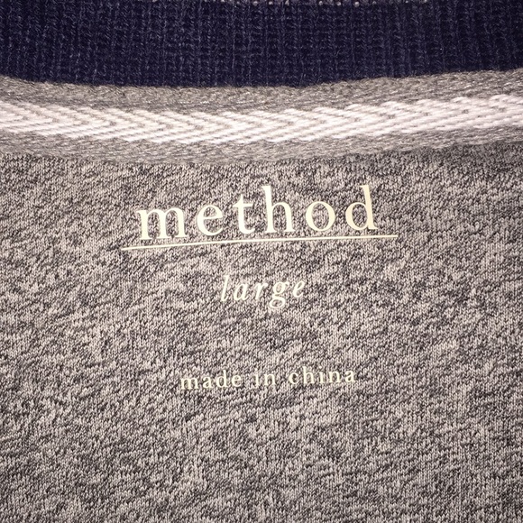 method Blue Sweater - Picture 4 of 4